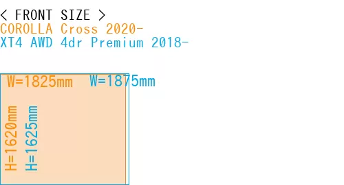 #COROLLA Cross 2020- + XT4 AWD 4dr Premium 2018-
